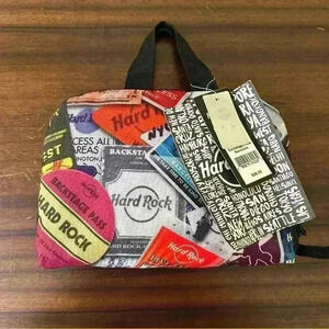 Hard Rock Cafe Foldable/Packable Passport Backpack